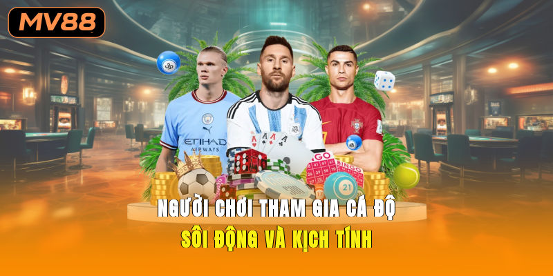 Người chơi tham gia cá độ sôi động và kịch tính